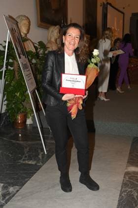 Rome , Sala Della Protomoteca del Campidoglio Roma Rose 2023 Award , In the photo: Giselda Vagnoni  Copyright: xVincenzoxLandix xipa-agency.netx xVincenzoxLandix IPA_IPA36557298