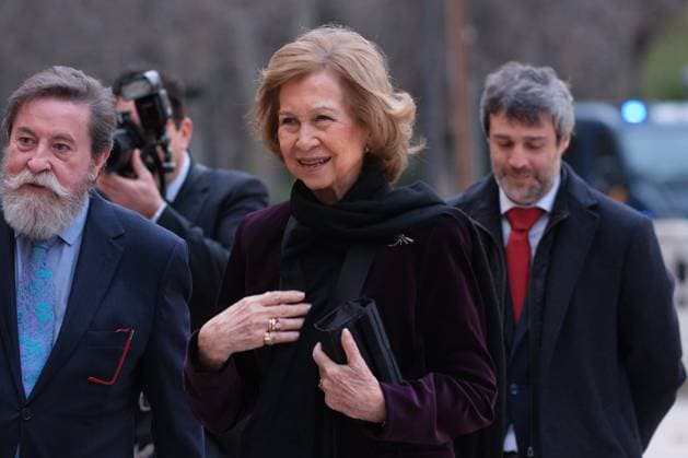 March 6, 2023, Madrid, Spain: Queen Sofia of Spain (C) seen at the Casa de Vacas cultural center in Buen Retiro Park to preside over the presentation of the Queen Sofia Painting and Sculpture Awards in Madrid. Madrid Spain - ZUMAs197 20230306_zaa_s197_201 Copyright: xAtilanoxGarciax