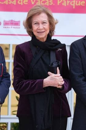 March 6, 2023, Madrid, Spain: Queen Sofia of Spain seen at the Casa de Vacas cultural center in Buen Retiro Park to preside over the presentation of the Queen Sofia Painting and Sculpture Awards in Madrid. Madrid Spain - ZUMAs197 20230306_zaa_s197_210 Copyright: xAtilanoxGarciax