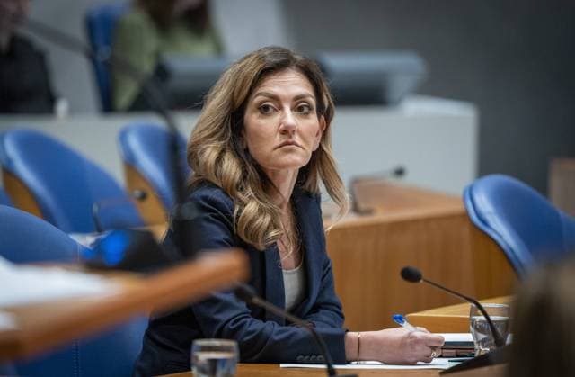 THE HAGUE - The Minister of Justice and Security Dilan Yeá¹£ilgöz during the weekly question hour in the House of Representatives. ANP LEX VAN LIESHOUT netherlands out - belgium out  Copyright: xx x464393834x originalFilename: 464393834.jpg