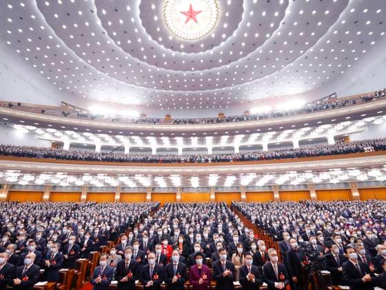 News Themen der Woche KW10 News Bilder des Tages (230307) -- BEIJING, March 7, 2023 -- The second plenary meeting of the first session of the 14th National People s Congress (NPC) is held at the Great Hall of the People in Beijing, capital of China, March 7, 2023. ) (TWO SESSIONS)CHINA-BEIJING-NPC-ANNUAL SESSION-SECOND PLENARY MEETING (CN) HuangxJingwen 
