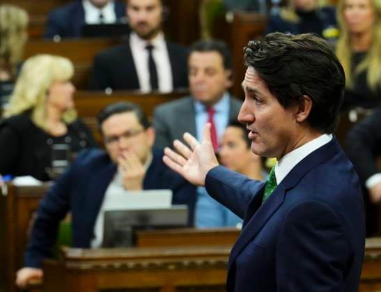 March 8, 2023, Ottawa, ON, CAN: Prime Minister Justin Trudeau answers a question during question period in the House of Commons on Parliament Hill, in Ottawa, Wednesday, March 8, 2023. Ottawa CAN  - ZUMAc35_ 20230308_zaf_c35_047 Copyright: xSeanxKilpatrickx