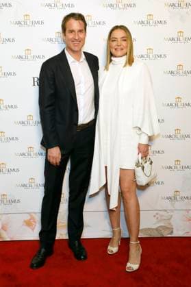 Oliver Fritz und Katharina Harf bei der Remus Pre Award Tea Time zugunsten der DKMS im Beverly Hills Hotel. Beverly Hills, 08.03.2023