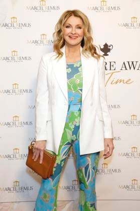 Frauke Ludowig bei der Remus Pre Award Tea Time zugunsten der DKMS im Beverly Hills Hotel. Beverly Hills, 08.03.2023