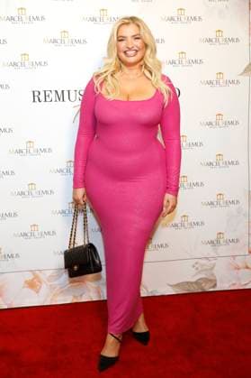Sarina Nowak bei der Remus Pre Award Tea Time zugunsten der DKMS im Beverly Hills Hotel. Beverly Hills, 08.03.2023