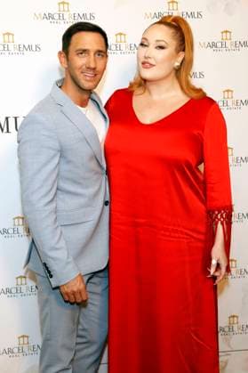 Marcel Remus und Hayley Hasselhoff bei der Remus Pre Award Tea Time zugunsten der DKMS im Beverly Hills Hotel. Beverly Hills, 08.03.2023