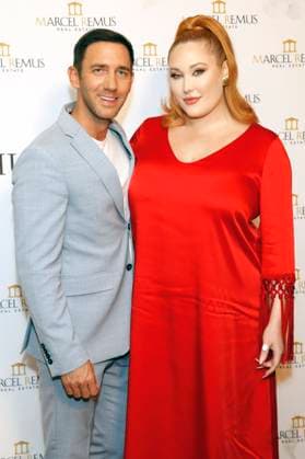 Marcel Remus und Hayley Hasselhoff bei der Remus Pre Award Tea Time zugunsten der DKMS im Beverly Hills Hotel. Beverly Hills, 08.03.2023