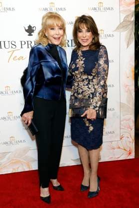 Barbara Eden und Kate Linder bei der Remus Pre Award Tea Time zugunsten der DKMS im Beverly Hills Hotel. Beverly Hills, 08.03.2023