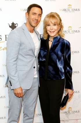 Barbara Eden und Marcel Remus bei der Remus Pre Award Tea Time zugunsten der DKMS im Beverly Hills Hotel. Beverly Hills, 08.03.2023