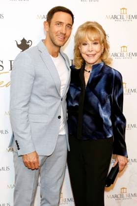 Barbara Eden und Marcel Remus bei der Remus Pre Award Tea Time zugunsten der DKMS im Beverly Hills Hotel. Beverly Hills, 08.03.2023