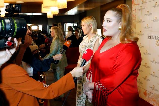 Morgan Fairchild, Kelly Rutherford und Hayley Hasselhoff bei der Remus Pre Award Tea Time zugunsten der DKMS im Beverly Hills Hotel. Beverly Hills, 08.03.2023