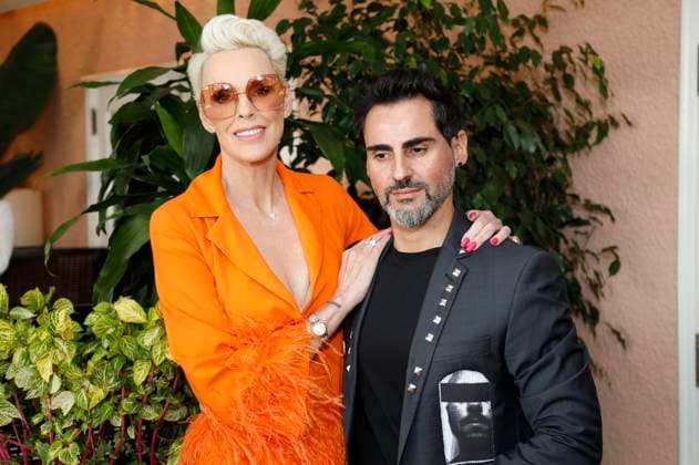 Brigitte Nielsen mit Ehemann Mattia Dessi bei der Remus Pre Award Tea Time zugunsten der DKMS im Beverly Hills Hotel. Beverly Hills, 08.03.2023