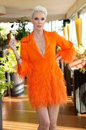 Brigitte Nielsen bei der Remus Pre Award Tea Time zugunsten der DKMS im Beverly Hills Hotel. Beverly Hills, 08.03.2023