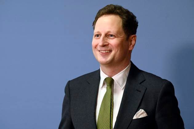 Georg Friedrich Ferdinand Prinz von Preußen bei der Präsentation der Generalverwaltung des vormals regierenden preußischen Königshauses Mehr Licht! Aktuelles aus den Forschungen zur Geschichte des Hauses Preußen im 20. Jahrhundert im Haus der Bundespressekonferenz. Berlin, 09.03.2023 *** Georg Friedrich Ferdinand Prince of Prussia at the presentation of the General Administration of the former ruling Prussian royal house More light News from the research on the history of the House of Prussia in the 20th century in the House of the Federal Press Conference Berlin, 09 03 2023 Foto:xF.xKernx xFuturexImage