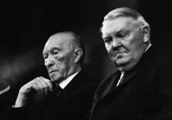 Persönlichkeiten aus 1965-71 DEU, Deutschland, Dortmund: Persönlichkeiten aus der Politik, Wirtschaft und Kultur aus den Jahren 1965-71. Konrad Adenauer .Ludwig Erhard DEU, Germany, Dortmund: Personalities from politics, business and culture from the years 1965-71. NRW *** Personalities from 1965 71 DEU, Germany, Dortmund Personalities from politics, business and culture from the years 1965 71 Konrad Adenauer Ludwig Erhard DEU, Germany, Dortmund Personalities from politics, business and culture from the years 1965 71 NRW