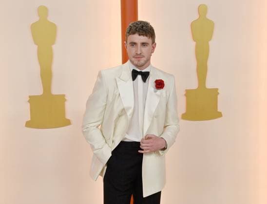 Paul Mescal attends the 95th annual Academy Awards at the Dolby Theatre in the Hollywood section of Los Angeles on Sunday, March 12, 2023.  LAP2023031211265 JIMxRUYMEN