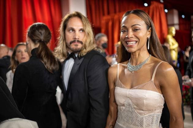 Zoe Zaldana arrives on the red carpet of The 95th OscarsÂ® at The DolbyÂ® Theatre in Hollywood, CA on Sunday, March 12, 2023.  Copyright: xA.M.P.A.S.x 34494-396PLX