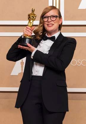 Sarah Polley poses with her Oscar for Best Adapted Screenplay for Ellas Hablan , in the press room of the Academy Awards ceremony, today, at the Dolby Theater of Hollywood, USA, 12 March 2023. Sarah Polley wins Adapted Screenplay Oscar for Ellas Hablan !ACHTUNG: NUR REDAKTIONELLE NUTZUNG!  Copyright: xArmandoxArorizox AME1957 20230313-40b6413b36e02ac20311f451578018651e1fb594