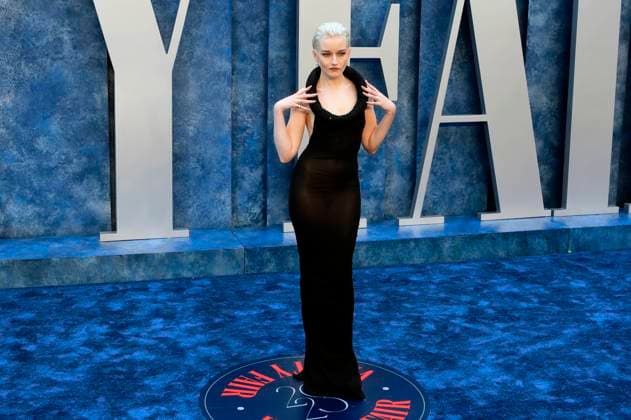 Julia Garner bei der Vanity Fair Oscar Party 2023 anlässlich der 95. Oscar-Verleihung im Wallis Annenberg Center for the Performing Arts. Beverly Hills, 12.03.2023