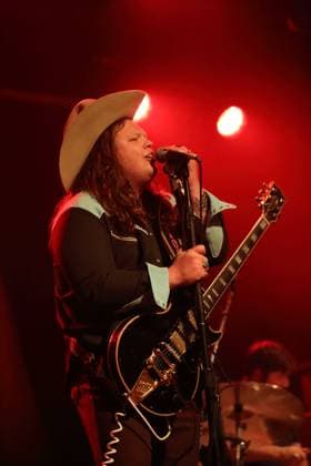 Marcus King bei einem Konzert im Astra Kulturhaus in Berlin, 13. März 2023. Marcus King Konzert Berlin