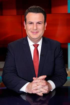 Hubertus Heil in der ARD-Talkshow hart aber fair im Studio Adlershof. Berlin, 13.03.2023