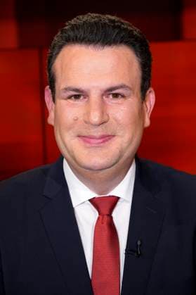 Hubertus Heil in der ARD-Talkshow hart aber fair im Studio Adlershof. Berlin, 13.03.2023