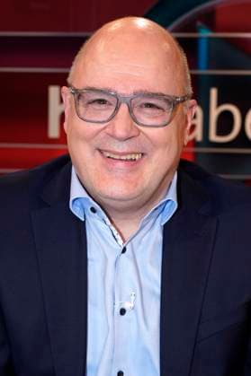 Steffen Kampeter in der ARD-Talkshow hart aber fair im Studio Adlershof. Berlin, 13.03.2023