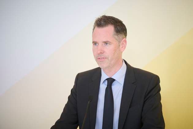 Berlin, FDP Pressekonferenz mit Christian Dürr im Bundestag Christian Dürr (Vorsitzender der FDP Bundestagsfraktion) während der Pressekonferenz vor der FDP Fraktionssitzung im Deutschen Bundestag am 14.03.2023 in Berlin. Berlin Bundestag Berlin Deutschland