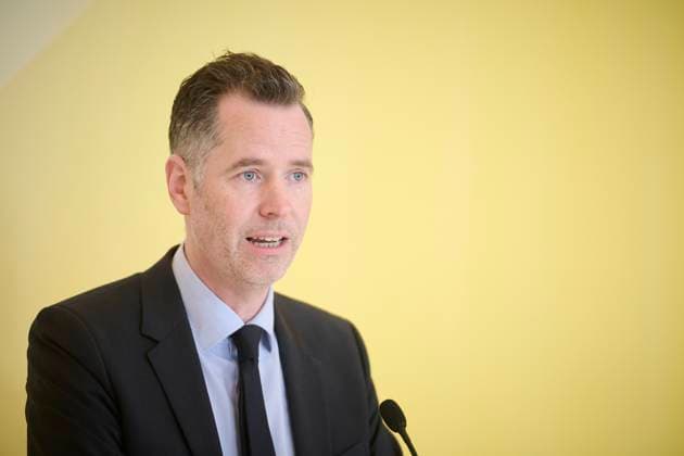 Berlin, FDP Pressekonferenz mit Christian Dürr im Bundestag Christian Dürr (Vorsitzender der FDP Bundestagsfraktion) während der Pressekonferenz vor der FDP Fraktionssitzung im Deutschen Bundestag am 14.03.2023 in Berlin. Berlin Bundestag Berlin Deutschland