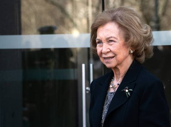 Entertainment Bilder des Tages Queen Sofia during Board Anual Meeting of Reina Sofia Music School, March, 14, 2023. (202303149)
