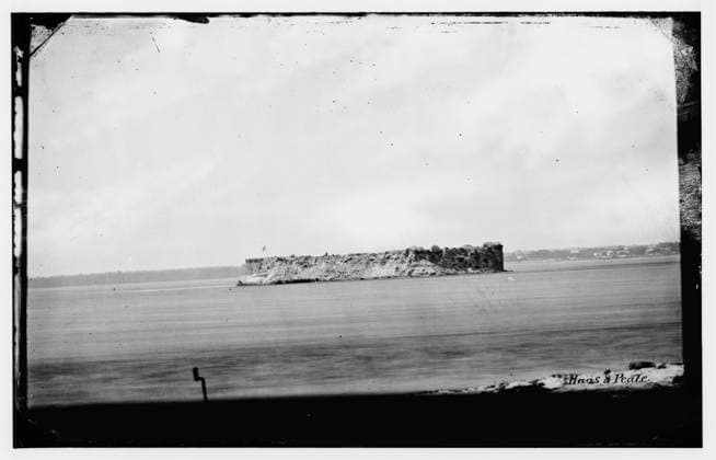 RECORD DATE NOT STATED Fort Sumter. Civil war photographs, 1861-1865 . United States, History, Civil War, 1861-1865. Copyright: xpiemagsx civwarpietiff12032023-4938 !ACHTUNG AUFNAHMEDATUM GESCHÄTZT!