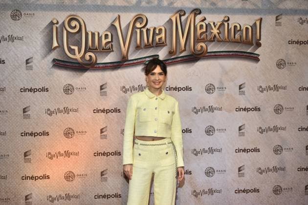 Que Viva Mexico Premiere in Mexiko-Stadt March 14, 2023, Mexico City, Mexico: Actress Adriana Louvier attends the red carpet of Ã¢â‚¬ËœQue Viva MexicoÃ¢â‚¬â ¢ film Premiere at Cinepolis Oasis Coyoacan. on March 14, 2023 in Mexico City, Mexico. Mexico City Mexico - ZUMAe321 20230315_zia_e321_047 Copyright: xCarlosxTischlerx