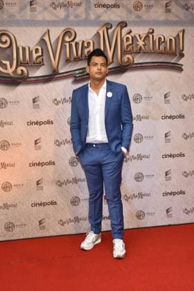 Que Viva Mexico Premiere in Mexiko-Stadt March 14, 2023, Mexico City, Mexico: Actor Cuauhtli Jimenez attends the red carpet of Ã¢â‚¬ËœQue Viva MexicoÃ¢â‚¬â ¢ film Premiere at Cinepolis Oasis Coyoacan. on March 14, 2023 in Mexico City, Mexico. Mexico City Mexico - ZUMAe321 20230315_zia_e321_066 Copyright: xCarlosxTischlerx