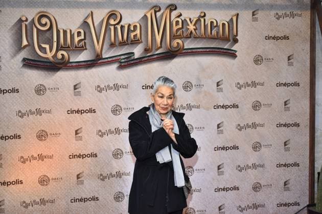 Que Viva Mexico Premiere in Mexiko-Stadt Que Viva Mexico Film Premiere March 14, 2023, Mexico City, Mexico: Actress Angelina Pelaez attends the red carpet of ˜Que Viva Mexico™ film Premiere at Cinepolis Oasis Coyoacan. on March 14, 2023 in Mexico City, Mexico. (Photo by Carlos Tischler Eyepix Group) Copyright: xCarlosxTischler xEyepixxGroupx CT_14032023_89840