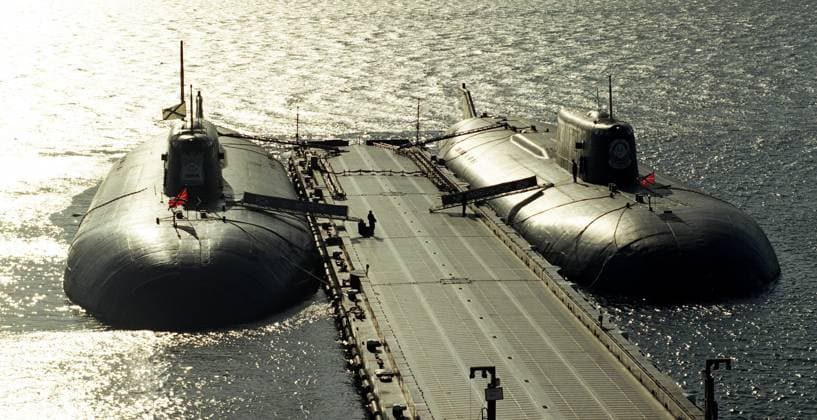 March 19 Submariner Day 379170 11.03.2009 Moored nuclear-powered missile submarines. Vitaliy Ankov Sputnik Kamchatka Region Russia  Copyright: xVitaliyxAnkovx