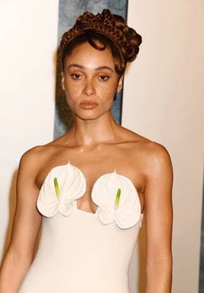 BEVERLY HILLS, CALIFORNIA - MARCH 12: Adwoa Aboah attends the 2023 Vanity Fair Oscar Party hosted by Radhika Jones at Wallis Annenberg Center for the Performing Arts on March 12, 2023 in Beverly Hills, California. Copyright: xJeffreyxMayer JTMPhotosx