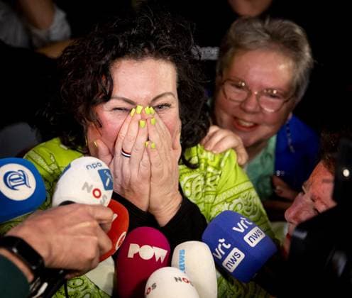 BATHMEN - BBB leader Caroline van der Plas responds to the results for the Provincial Council elections. ANP SEM VAN DER WAL netherlands out - belgium out  Copyright: xx x465072056x originalFilename: 465072056.jpg