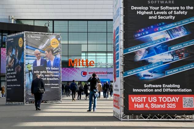 News Themen der Woche KW11 News Bilder des Tages Die Messe embedded world in der Messe Nürnberg ist die internationale Weltleitmesse für Embedded-Systeme. Eine Vielzahl an nationalen und internationalen Ausstellern präsentieren sich auf der embedded world Messe Nürnberg und bieten alles rund um die Themen Sicherheit elektronischer Systeme, verteilte Intelligenz und Internet. Nürnberg, 15.03.2023 *** The embedded world exhibition at the Nuremberg Exhibition Center is the worlds leading international exhibition for embedded systems A large number of national and international exhibitors present themselves at the embedded world exhibition Nuremberg and offer everything related to the topics of security of electronic systems, distributed intelligence and Internet Nuremberg, 15 03 2023 Foto:xD.xAnoraganingrumx xFuturexImage