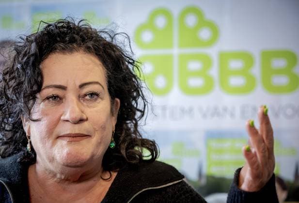 COLMSCHATE - BBB leader Caroline van der Plas during a brunch at the party office of the BoerBurgerBeweging, a day after the provincial elections. ANP SEM VAN DER WAL netherlands out - belgium out  Copyright: xx x465112795x originalFilename: 465112795.jpg