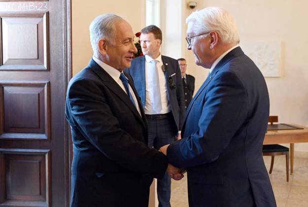 Israeli Prime Minister Benjamin Netanyahu meets German President Frank-Walter Steinmeier, in Berlin Israeli Prime Minister Benjamin Netanyahu meets German President Frank-Walter Steinmeier, in Berlin on March 16, 2023. Photo by Israeli Prime Minister Office apaimages Berlin Berlin Germany 160323_Berlin_IPMO_00 (6) Copyright: xapaimagesxIsraelixPrimexMinisterxOffice xapaimagesx