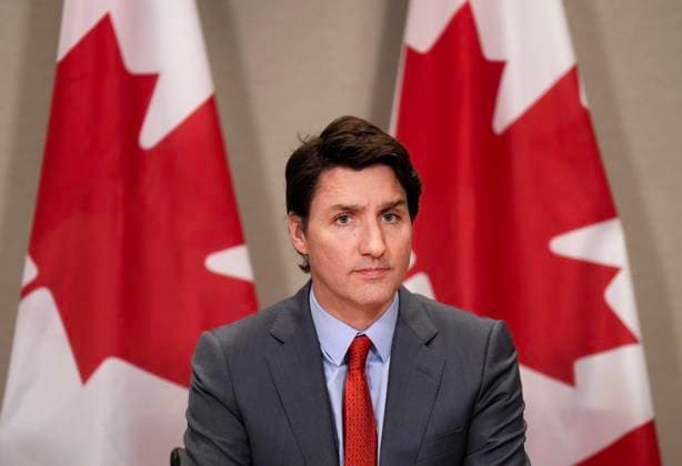March 16, 2023, TORONTO, ON, CANADA: Canadian Prime Minister Justin Trudeau attends the NAFTA Advisory Council Meeting in Toronto, Thursday, March 16, 2023. TORONTO CANADA  - ZUMAc35_ 20230316_zaf_c35_048 Copyright: xNathanxDenettex