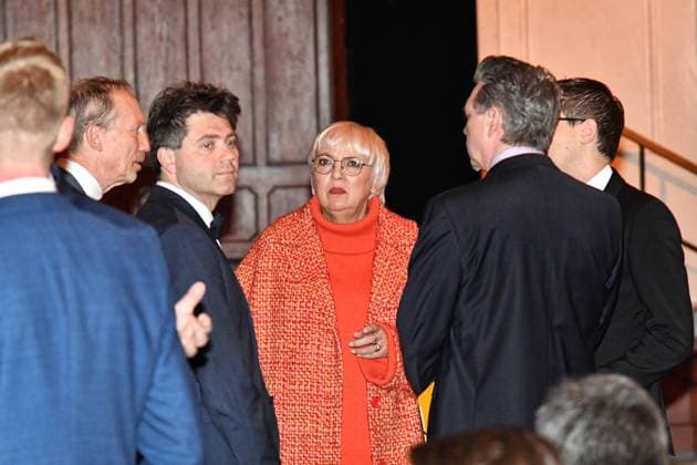 Chor-Orchsester 19.03.2023 Festakt zur Verleihung der Zelter- und PRO MUSICA-Plaketten mit der Kulturstaatsministerin Claudia Roth im Rahmen der Tage der Chor- und Orchestermusik (TCOM) in Dessau-Roßlau im Dessauer Theater. VERLEIHUNG DER ZELTER-PLAKETTE an den Berliner Mozart-Chor und VERLEIHUNG DER PRO MUSICA-PLAKETTE an den Posaunenchor Döbeln Dessau-Rosslau Land Deutschland