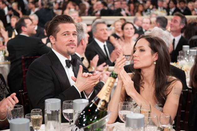 The 66th Golden Globe Awards (Telecast) Brad Pitt, Angelina Jolie January 11, 2009. Photo Credit H.F.P.A.  Copyright: xH.F.P.A.x 34507-133THA The Hollywood Archive