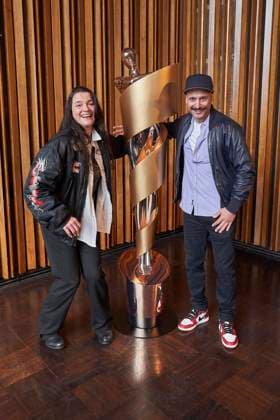 DEUTSCHER FILMPREIS 2023: Bekanntgabe der Nominierungen Katja von Garnier und Vartan Bassil bei DEUTSCHER FILMPREIS 2023: Bekanntgabe der Nominierungen im Kino International am 24.03.2023 in Berlin Copyright: xEventpressxRadkex