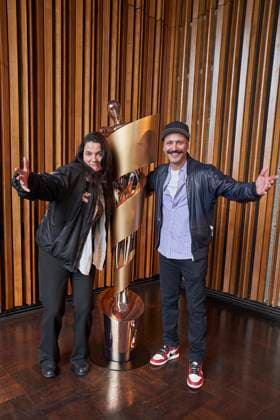DEUTSCHER FILMPREIS 2023: Bekanntgabe der Nominierungen Katja von Garnier und Vartan Bassil bei DEUTSCHER FILMPREIS 2023: Bekanntgabe der Nominierungen im Kino International am 24.03.2023 in Berlin Copyright: xEventpressxRadkex