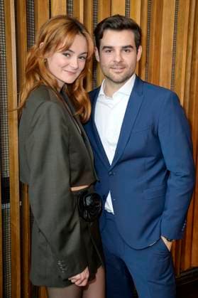 Lea van Acken und Lucas Reiber bei der Bekanntgabe der Nominierungen für den Deutschen Filmpreis 2023 im Kino International. Berlin, 24.03.2023