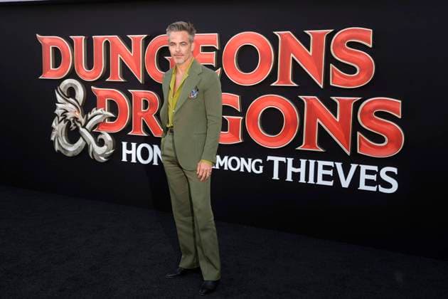Bilder des Jahres 2023, Entertainment 03 März Entertainment Themen der Woche KW12 Entertainment Bilder des Tages LOS ANGELES, CA - MARCH 26: Chris Pine at the Los Angeles Premiere Of Paramount Pictures Dungeons And Dragons: Honor Among Thieves at Regency Village Theatre on March 26, 2023 in Los Angeles, California. Copyright: xFayexSadoux