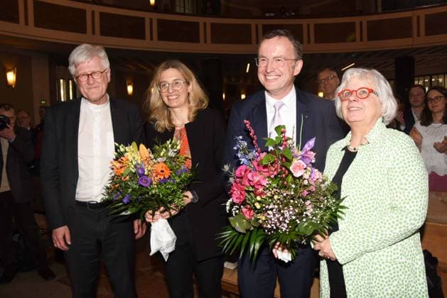 News Themen der Woche KW13 Heinrich Bedford Strohm Ev Lutherischer Landes Bischof Ev. Lutherischer Landes Bischof Kandidaten Nina Lubomierski (47), Landshuter Dekanin Christian Kopp (58), Regionalbischof im Kirchenkreis Muenchen-Oberbayern, Oberkirchenrat Dr. Annekathrin Preidel Praesidentin Muenchen 27.03 2023 Ev. Lutherische St Matthaeus Kirche Landessynode Wahl zu Neuen Ev. Lutherischen Landesbischof Fruehjahr 2023 Muenchen *** Heinrich Bedford Strohm Ev Lutheran State Bishop Ev Lutheran State Bishop Candidates Nina Lubomierski 47 , Landshut Dean Christian Kopp 58 , Regional Bishop in the Church District of Munich Upper Bavaria, Oberkirchenrat Dr Annekathrin Preidel President Munich 27 03 2023 Ev Lutheran St Matthaeus Church State Synod Election to New E