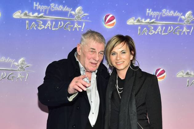 40 Jahrte Happy Birthday Tabaluga Annika Kärsten-Hoenig, Ehefrau von Heinz Hoenig Ankunft blauer Teppich zur Premiere von 40 Jahre Happy Birthday Tabaluga am 27. März im Zoo Palast in Berlin *** 40 years Happy Birthday Tabaluga Annika Kärsten Hoenig, wife of Heinz Hoenig arrival blue carpet at the premiere of 40 years Happy Birthday Tabaluga on 27 March at the Zoo Palast in Berlin Photopress Mueller