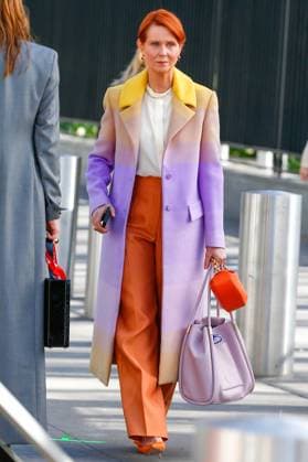 March 27, 2023, New York City, NY, United States of America: Cynthia Nixon is seen on the set of And Just Like That... on March 27, 2023 in New York City New York City United States of America - ZUMAv122 20230327_zap_v122_013 Copyright: xWilliamxVolcovx